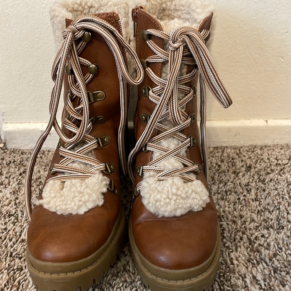 Brown boots